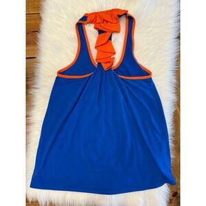 Florida Gators ruffled back tank‎ top size large EUC